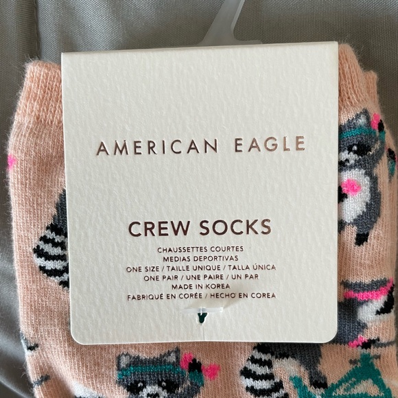 New Year Racoon Socks - Picture 2 of 6